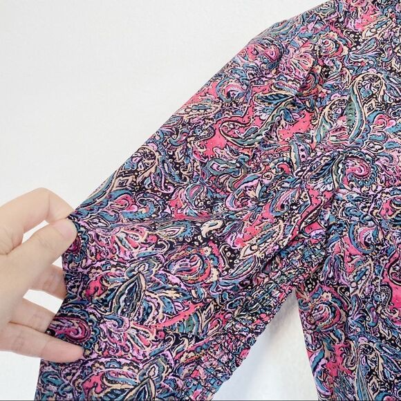 Rebecca Taylor Silk Hudson Sheath Dress Size 4 - Picture 7 of 12